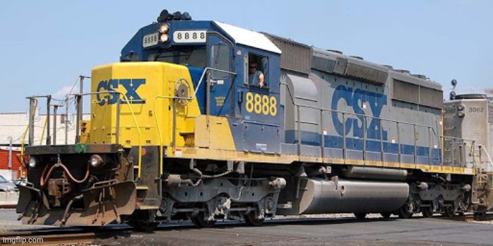 CSX 8888 | image tagged in csx 8888 | made w/ Imgflip meme maker