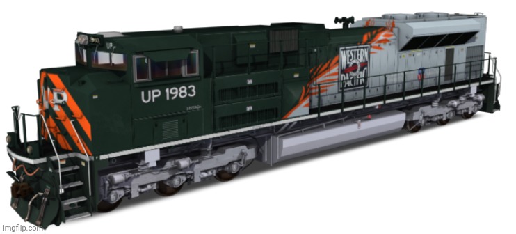 UP 1983 (Western Pacific Heritage) | image tagged in up 1983 western pacific heritage | made w/ Imgflip meme maker