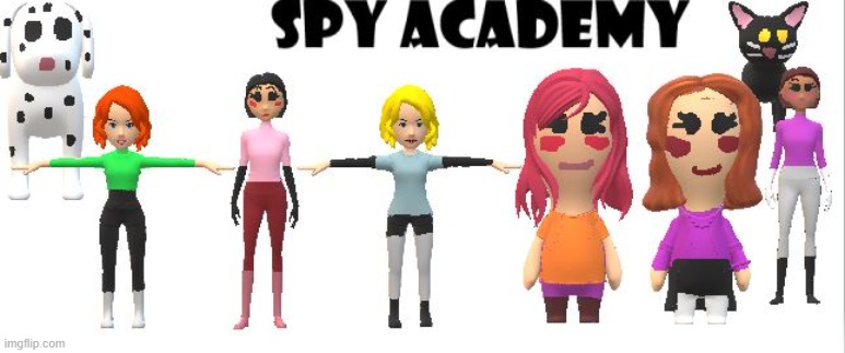 my submission for this week's theme | image tagged in paint 3d,oc,paint 3d oc,spy academy,miss_lol | made w/ Imgflip meme maker