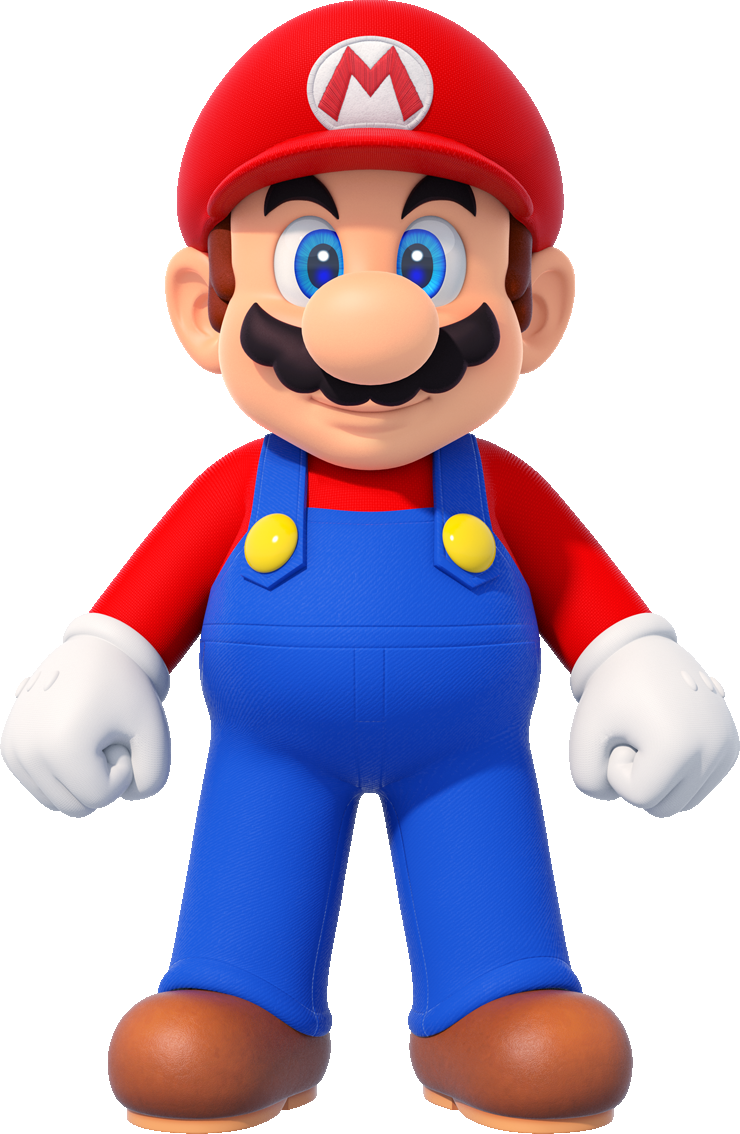 New Super Mario Bros. U Deluxe official Mario art Blank Meme Template