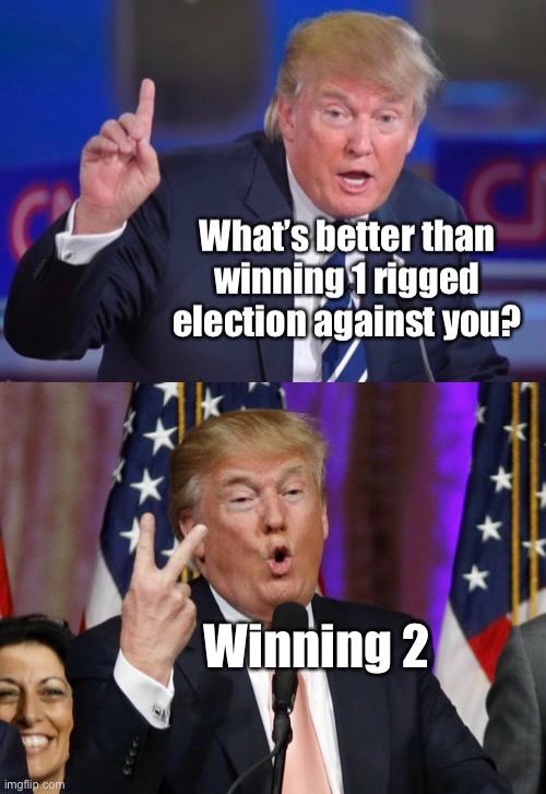 It’s happening folks!  Serious question:  will democrats still be asking for “unity” when Trump ends up winning this? | Winning 2 | image tagged in maga,trump 2020,donald trump | made w/ Imgflip meme maker