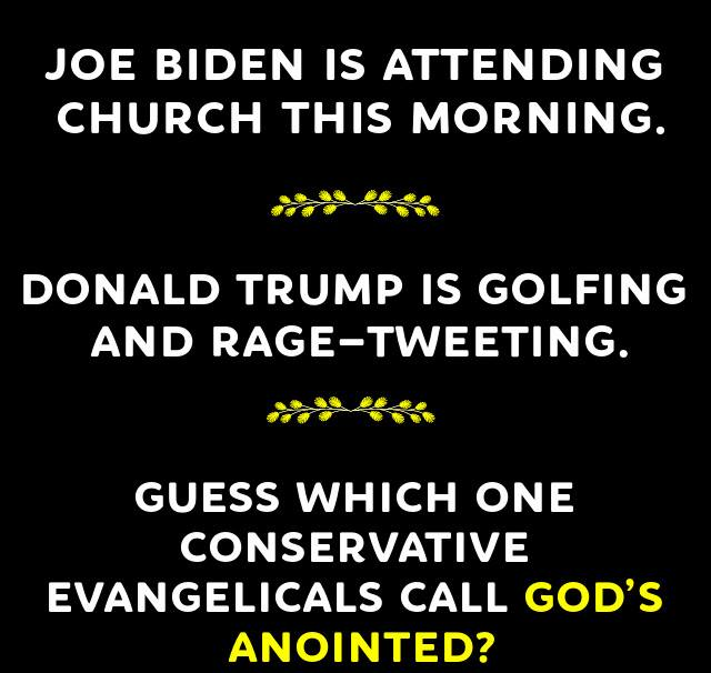 Trump supporters evangelicals Blank Meme Template