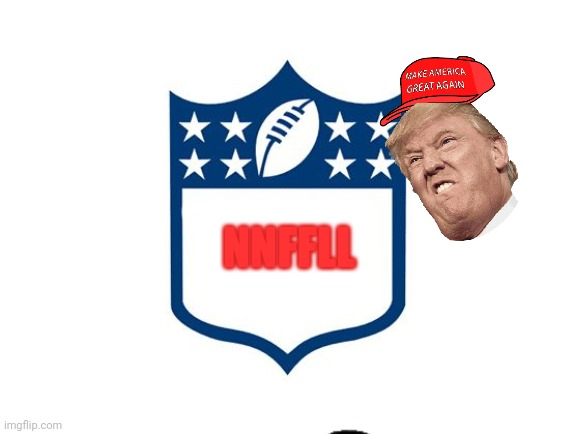 Nfl Logo | NNFFLL | image tagged in nfl logo | made w/ Imgflip meme maker