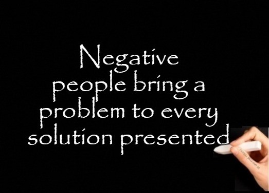 High Quality Negative People Always Brings Problems To Everything Blank Meme Template