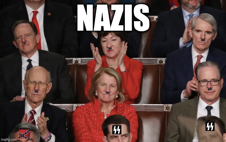 NAZIS | image tagged in gop,kkk,nazi,memes | made w/ Imgflip meme maker