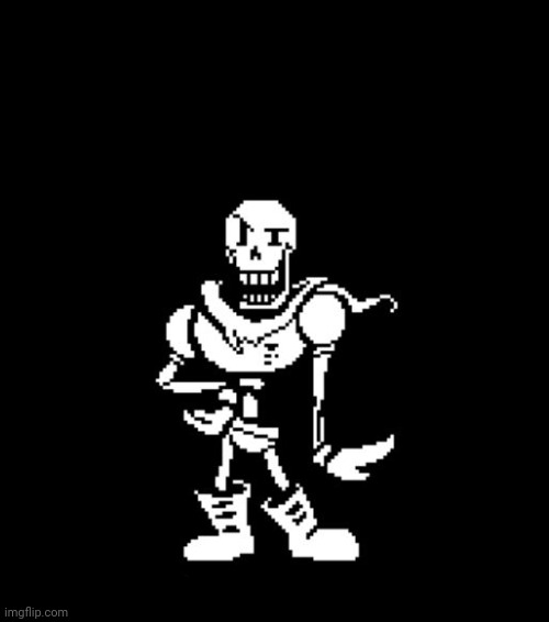 Standard Papyrus | image tagged in standard papyrus | made w/ Imgflip meme maker