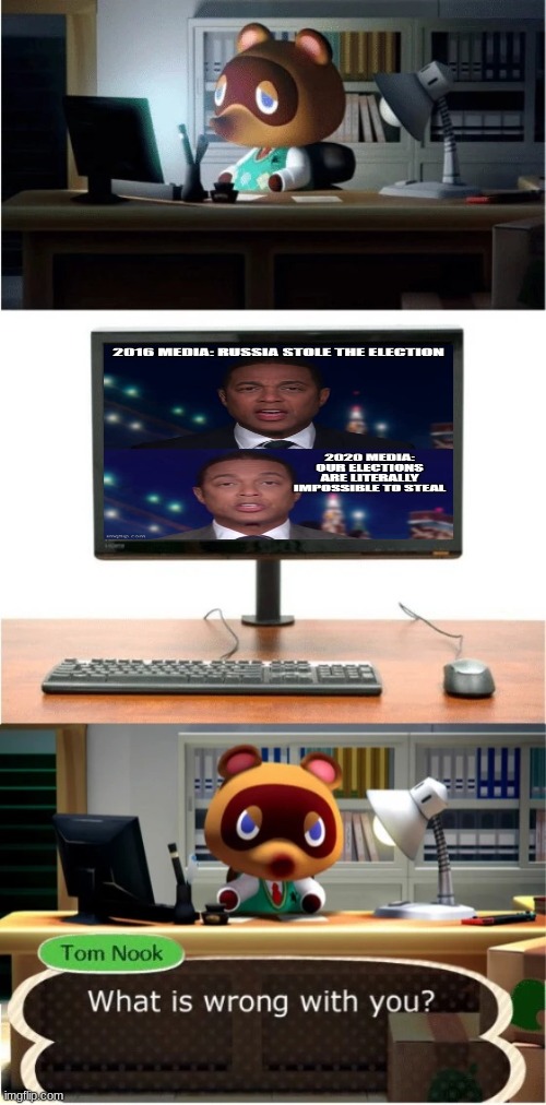 Tom Nook What is wrong with you | image tagged in tom nook what is wrong with you | made w/ Imgflip meme maker