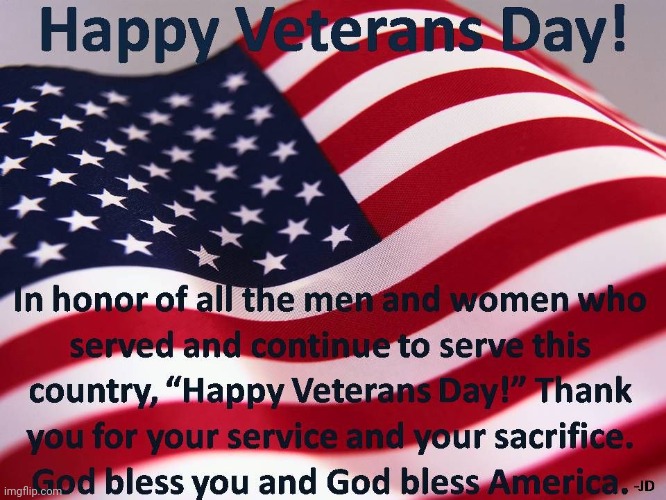 image tagged in happy veterans day | made w/ Imgflip meme maker
