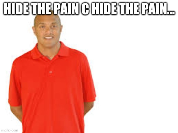 MR.C is so hurt | HIDE THE PAIN C HIDE THE PAIN... | image tagged in mr c | made w/ Imgflip meme maker