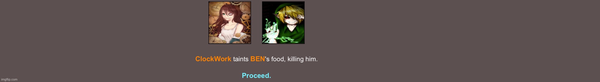 *loads shot gun with malicious intent* ima kill clockwork | made w/ Imgflip meme maker