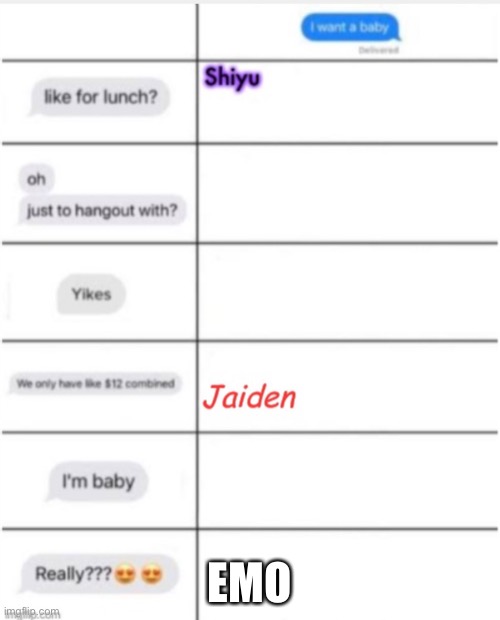 EMO | made w/ Imgflip meme maker