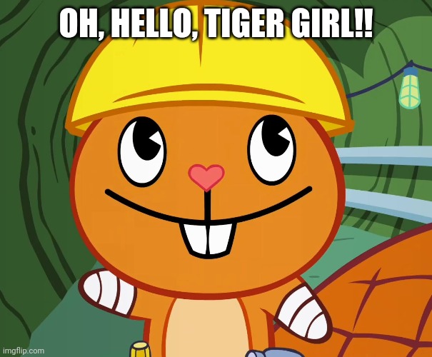 OH, HELLO, TIGER GIRL!! | made w/ Imgflip meme maker