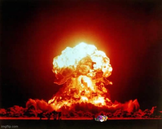 Wario gets selected for nuclear testing and dies.mp3 | image tagged in memes,nuclear explosion | made w/ Imgflip meme maker