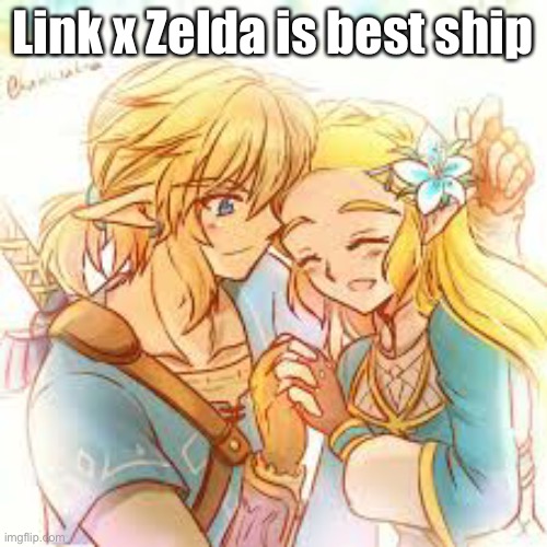 Link x Zelda is best, and you can’t change my mind |  Link x Zelda is best ship | made w/ Imgflip meme maker