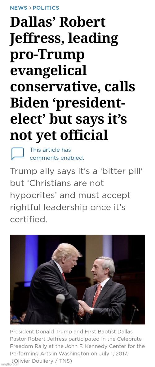 image tagged in donald trump,joe biden,republicans,hypocrisy,hard to swallow pills,christianity | made w/ Imgflip meme maker