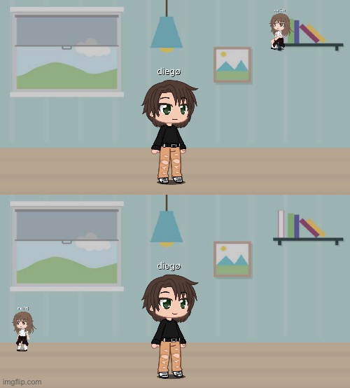 me trying to make diego and has to ask him shit ton | made w/ Imgflip meme maker