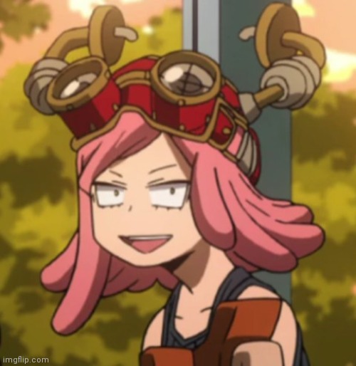 Don't question it | image tagged in mei hatsume derp | made w/ Imgflip meme maker