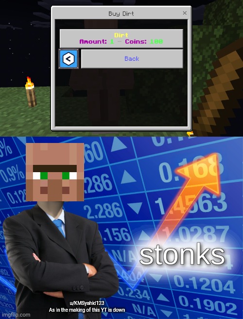 *S T O N K S* | u/KMSyahid123
As in the making of this YT is down | image tagged in stonks | made w/ Imgflip meme maker