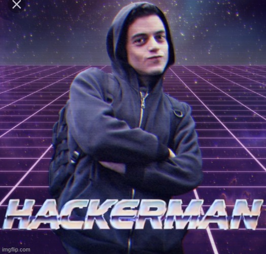 Hacker man | image tagged in hacker man | made w/ Imgflip meme maker