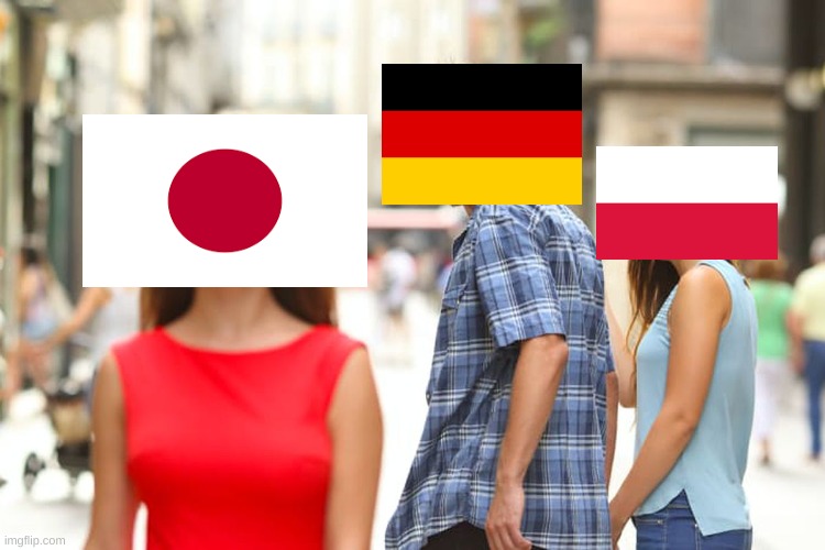 germanys a cheater | image tagged in memes,distracted boyfriend | made w/ Imgflip meme maker