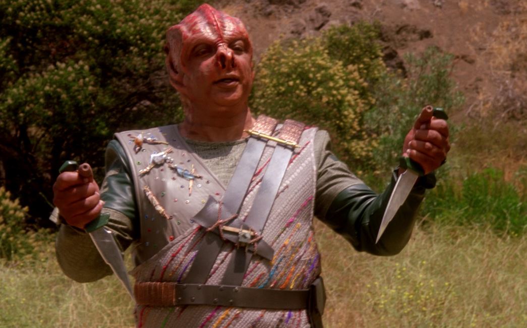 High Quality Darmok and Jalad at Tanagra Blank Meme Template