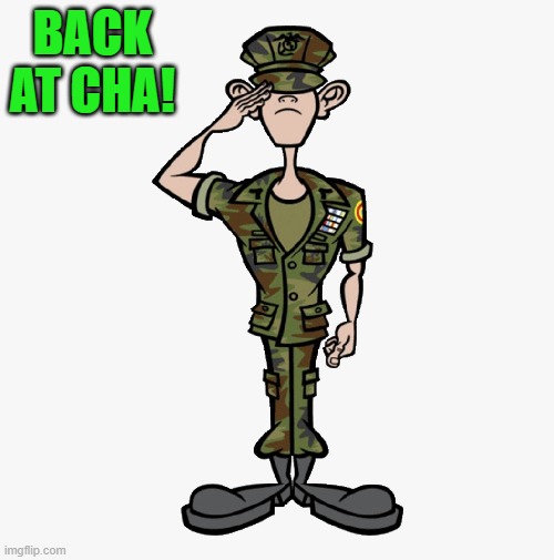 BACK AT CHA! | made w/ Imgflip meme maker
