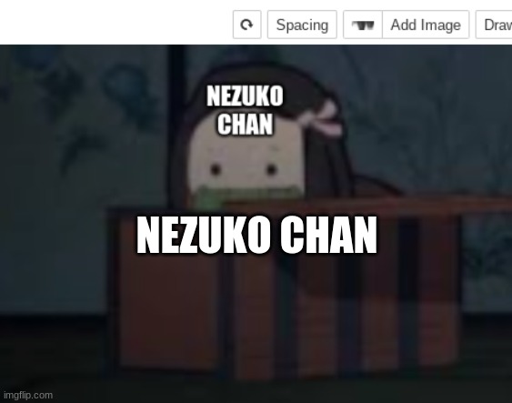 NEZUKO CHAN | made w/ Imgflip meme maker