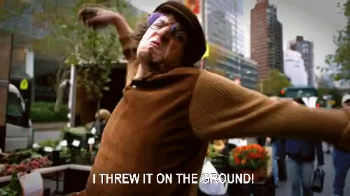 Threw it on the ground Blank Meme Template