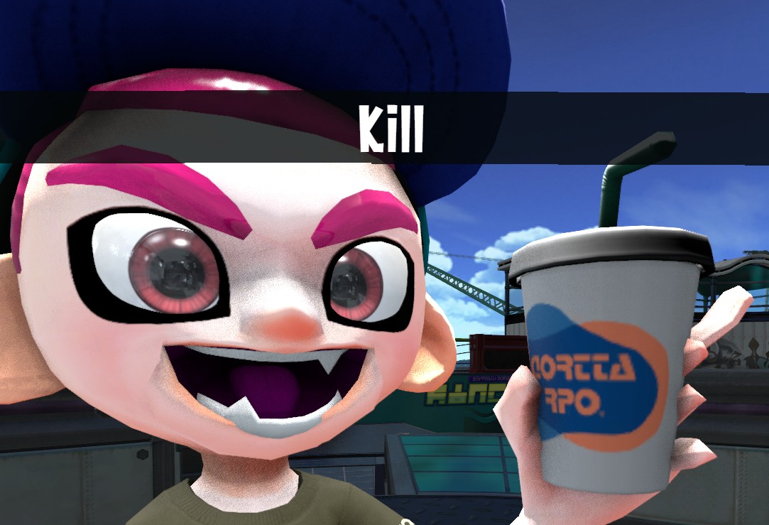 Kill (splatoon version) Blank Meme Template