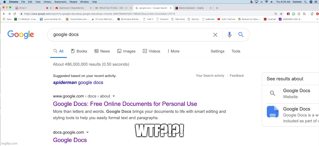 Can someone help me fix my google? | WTF?!?! | image tagged in wtf,google search,broken computer,help me | made w/ Imgflip meme maker