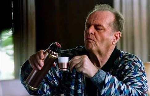 High Quality Jack Nicholson I'm Here To Post Funny Shit Trump Does Blank Meme Template