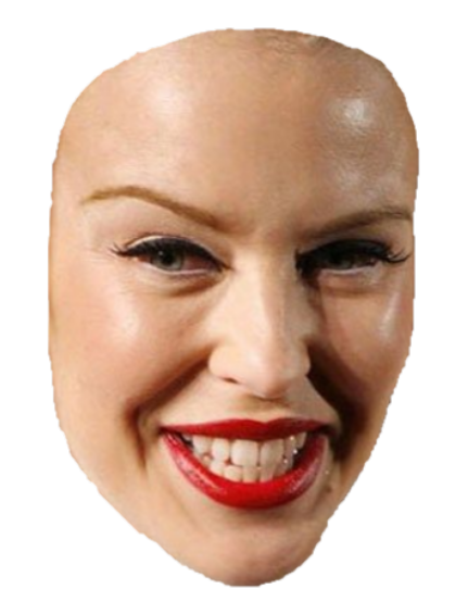 High Quality Kylie Botox Mask Blank Meme Template