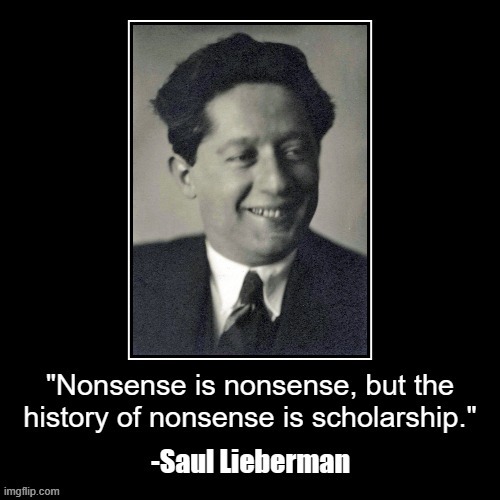 True facts | image tagged in nonsense is nonsense saul lieberman,nonsense | made w/ Imgflip meme maker