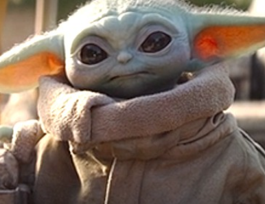 High Quality baby yoda Blank Meme Template