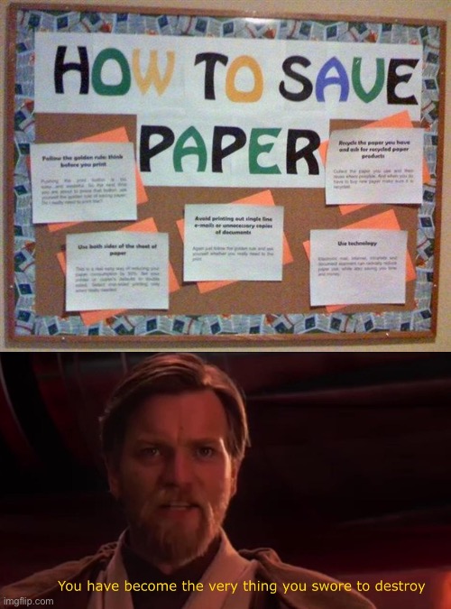 Task failed successfully | image tagged in you have become the very thing you swore to destroy,memes,funny,contradiction,irony,paper | made w/ Imgflip meme maker