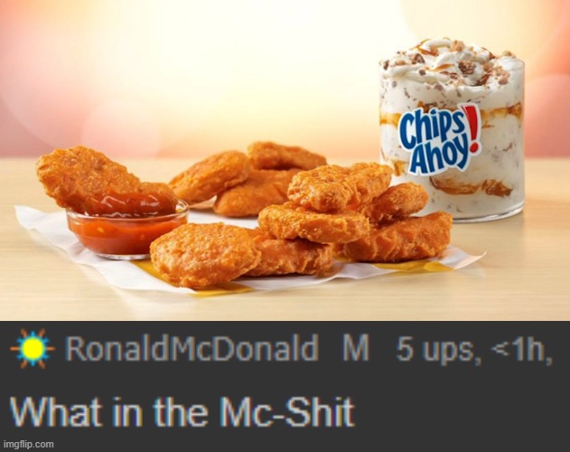 Get the new mc meal for only $99.99! | made w/ Imgflip meme maker