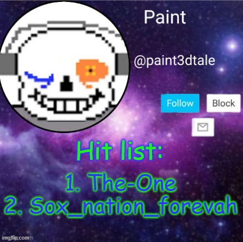 *welcome to the kneecaps store* | 1. The-One
2. Sox_nation_forevah; Hit list: | made w/ Imgflip meme maker