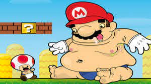 super fat baby mario