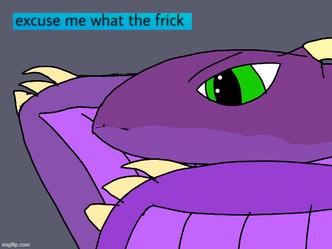 excuse me wtf | image tagged in excuse me wtf,dragon,night tar | made w/ Imgflip meme maker