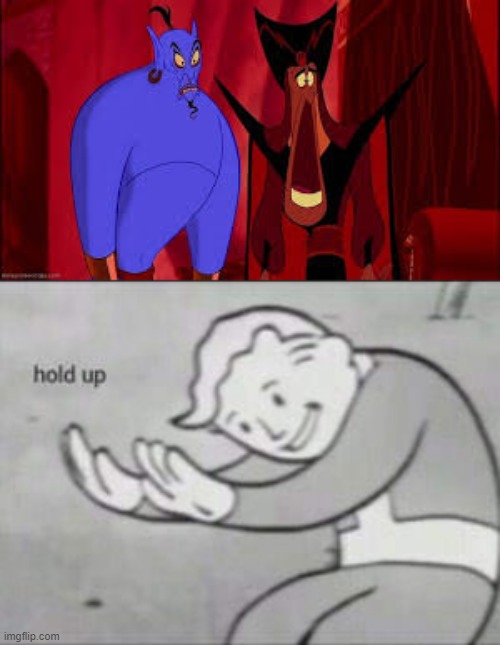 Aladdin | image tagged in fallout hold up,what | made w/ Imgflip meme maker