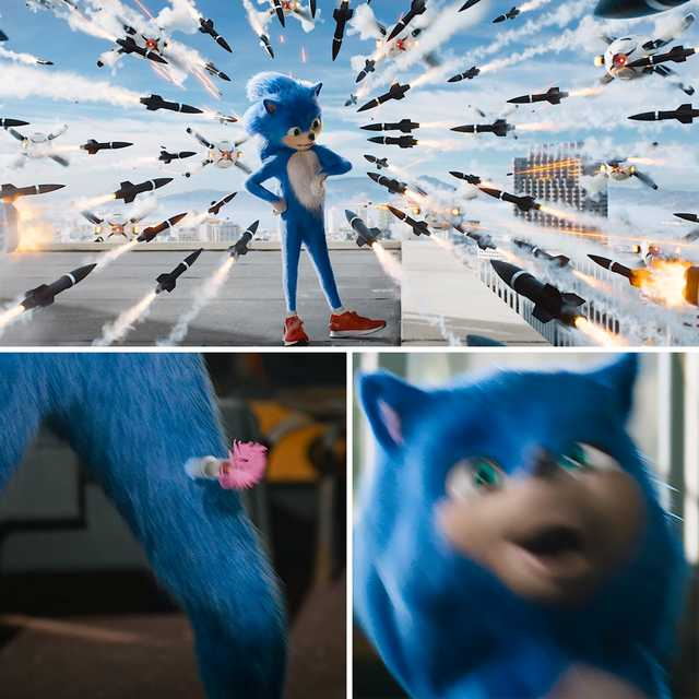 Sonic Gets Shot Blank Meme Template