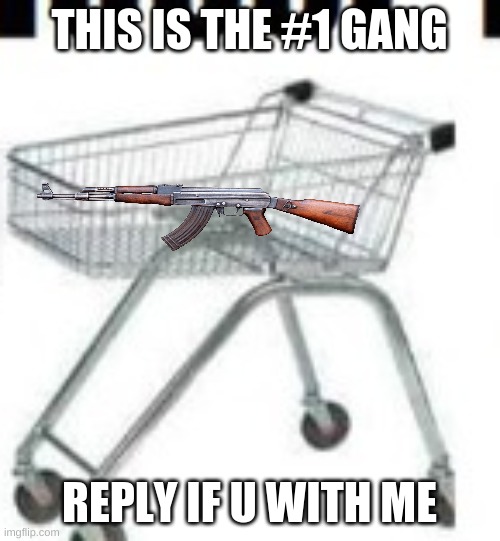 THIS IS THE #1 GANG REPLY IF U WITH ME | made w/ Imgflip meme maker