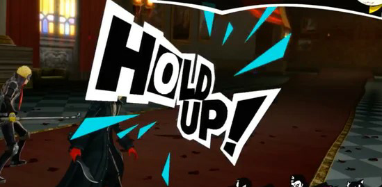 Persona 5 Hold Up Blank Meme Template