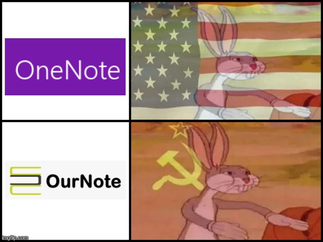 One Note | image tagged in capitalist and communist | made w/ Imgflip meme maker
