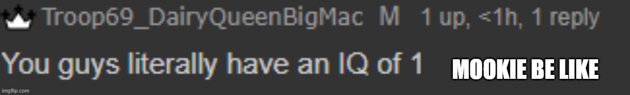 MOOKIE BE LIKE | made w/ Imgflip meme maker