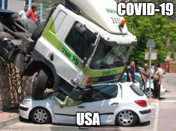 COVID Smash | COVID-19; USA | image tagged in usa | made w/ Imgflip meme maker