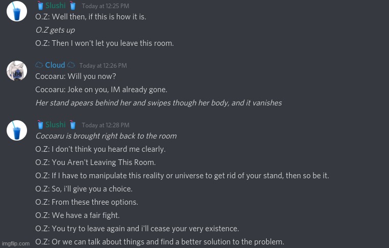 Cocoa's! Bizzare Adventure- Part 8 | made w/ Imgflip meme maker