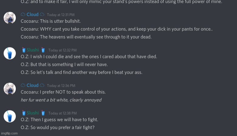 Cocoa's! Bizzare Adventure- Part 9 | made w/ Imgflip meme maker