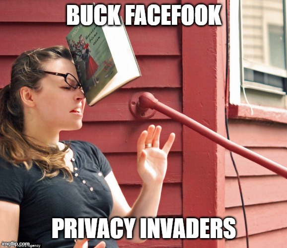 Buck Facefook; Privacy Invaders | BUCK FACEFOOK; PRIVACY INVADERS | image tagged in facebook | made w/ Imgflip meme maker