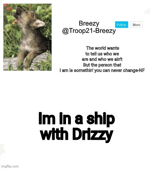 Do I need to approve this in ML_memer_group? | Im in a ship with Drizzy | image tagged in trooper21-breezy template | made w/ Imgflip meme maker